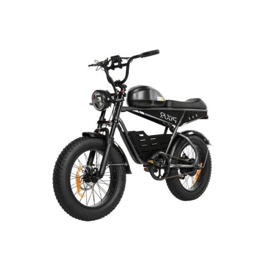 Bicicleta Elétrica Pixar Super V 500w 48v 30ah 20x4 Cinza Freio a Disco