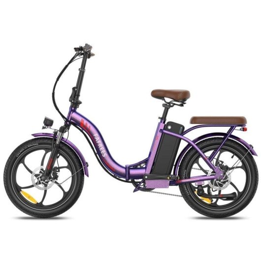 Bicicleta Elétrica Fafrees F20+ Pro 250W 36V 25Ah 20" Rosa