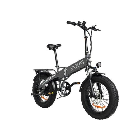 Bicicleta Eletrica Pixar Star1 500w 48v 15ah 20x4 Cinza Freio Disco