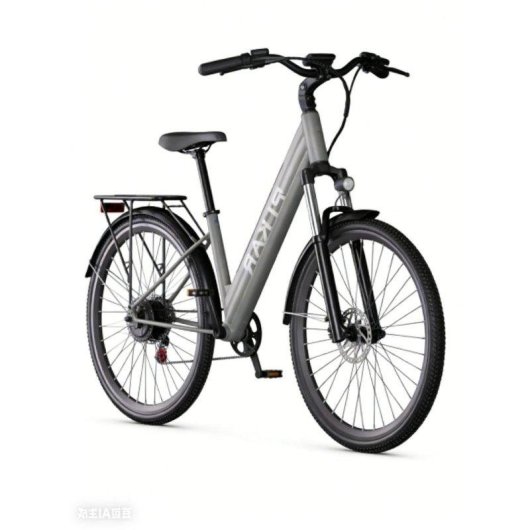 Bicicleta Elétrica Pixar Cruiser 250W 36V 12.8Ah 27.5x2 Travões Disco Cinza