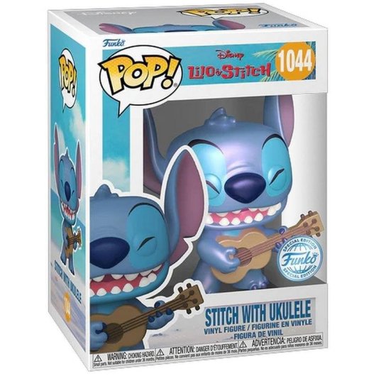 Figura da collezione Funko Pop! Funko 80038 Stitch Disney Vinile Multicolore