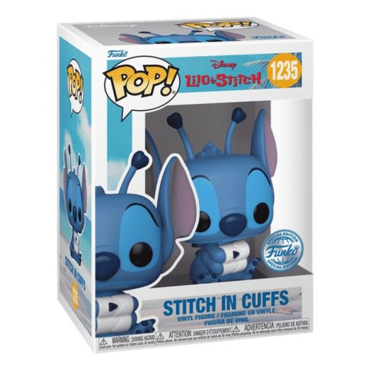 Figure Funko Stitch in Cuffs Multicolore Vinyle 91 mm
