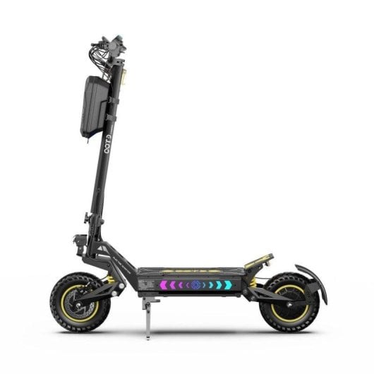 Patinete elétrico OOTD T10 Pro 1300W x2 Autonomia 80km Pneus 11 polegadas Freios hidráulicos Preto
