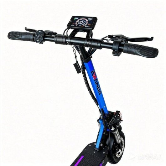Patinete eléctrico Emanba X6 Pro 2400W Autonomía 70km Ruedas 10" Azul