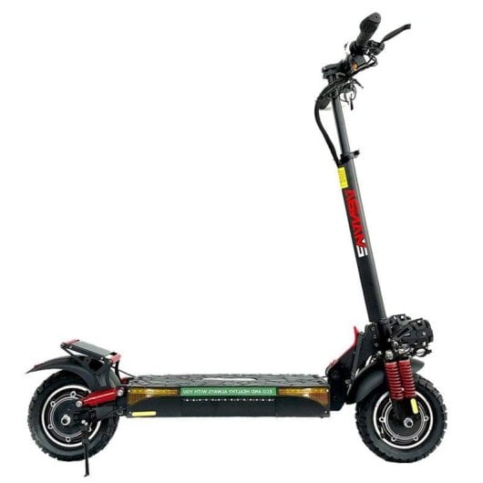 Patinete eléctrico Emanba X4 1600W Autonomía 48km Ruedas 10" Frenos de disco Negro