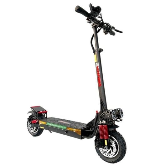 Patinete eléctrico Emanba X4 1600W Autonomía 48km Ruedas 10" Frenos de disco Negro