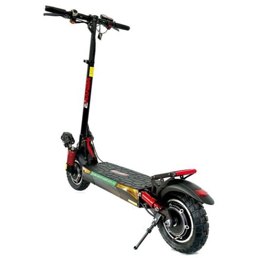 Patinete eléctrico Emanba X4 1600W Autonomía 48km Ruedas 10" Frenos de disco Negro