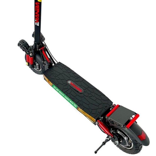 Patinete eléctrico Emanba X4 1600W Autonomía 48km Ruedas 10" Frenos de disco Negro
