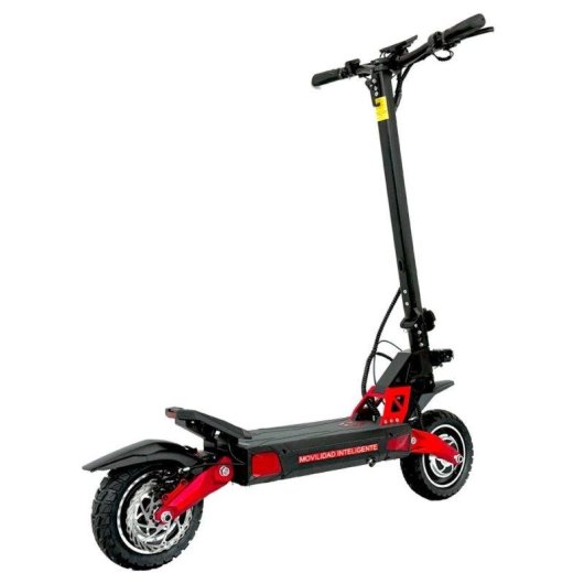 Patinete eléctrico Emanba EM8 Max 3200W Autonomía 60km Neumáticos 10" Rojo Negro