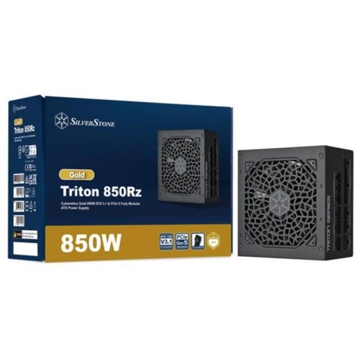 Fuente de Alimentación Silverstone Triton 850Rz 850W 89% efficacité modulaire