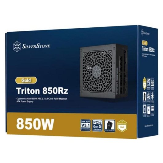 Fuente de Alimentación Silverstone Triton 850Rz 850W 89% efficacité modulaire