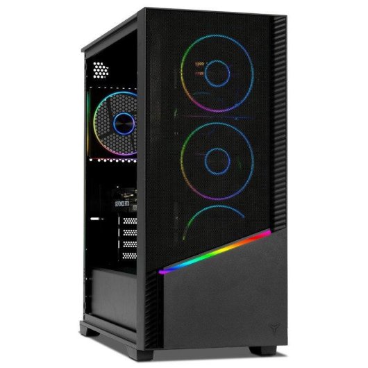 PC de bureau Yeyian Ypa-el960xc-560p1e AMD Ryzen 5 9600X 32GB 1TB SSD RTX 5060 Windows 11 Pro Wi-Fi RGB