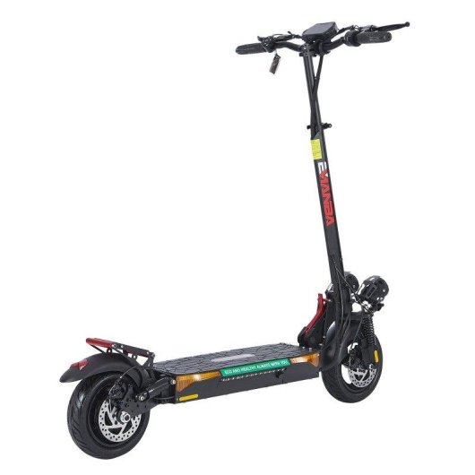 Patinete eléctrico Emanba L12 Max S 1200W Autonomía 76km Ruedas 10" Negro