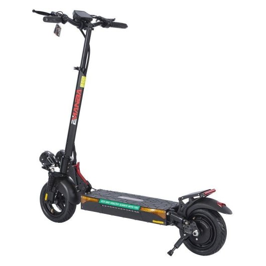 Patinete eléctrico Emanba L12 Max S 1200W Autonomía 76km Ruedas 10" Negro
