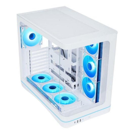 Torre ATX Sama Gears V62 Branca Vidro Temperado RGB Gaming