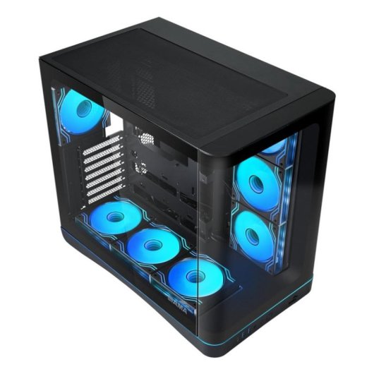 Caixa Sama Gears V62 ATX Midi Tower Vidro Temperado RGB Gaming