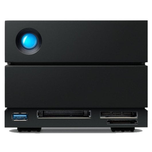 Disque Dur Externe LaCie 60TB Thunderbolt 3 USB-C 7200RPM 2big Dock v2 avec lecteur de cartes