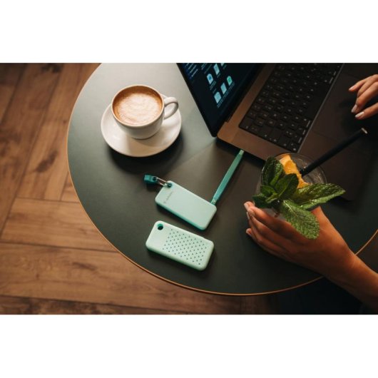 Disco Duro Verbatim Pocket SSD 2TB M.2 USB-C 10 Gbit/s Blau