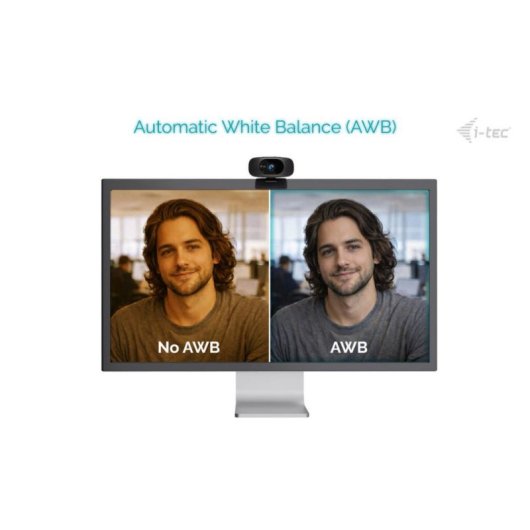 Webcam i-tec SOLOMON 300 4K Ultra HD USB 8,29MP 60FPS Mikrofon