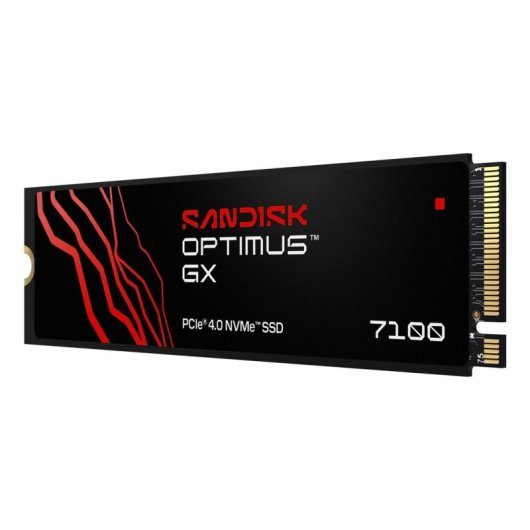 Disco Duro SanDisk Optimus GX 7100 4TB M.2 SSD 7000MB/s Gaming