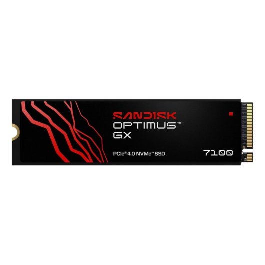 Disco Duro SanDisk Optimus GX 7100 1TB M.2 NVMe 7250MB/s Gaming