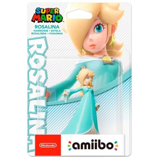 Figura Amiibo Nintendo Rosalina Serie Super Mario con Tecnología NFC