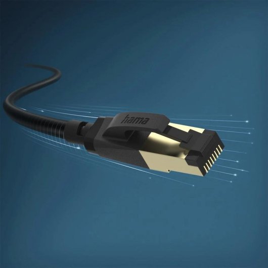 Cavo di rete Hama 00202003 Cat8 5 m SFTP RJ-45 Nero
