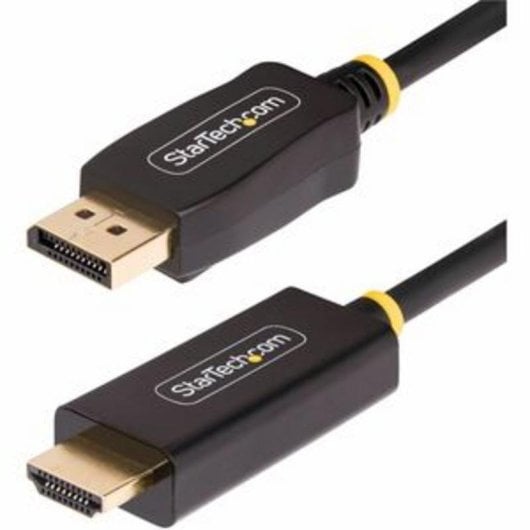 Câble StarTech DisplayPort HDMI 2m 4K 60Hz HDR Connecteurs Or