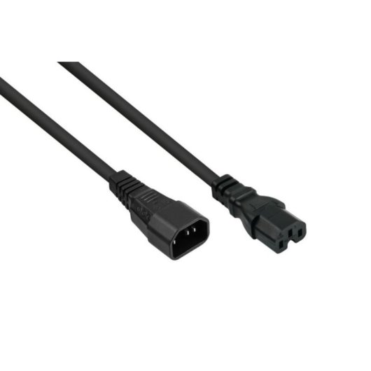 Kabel Varia SK1450-S050 5 m IEC C14 auf IEC C15 schwarz