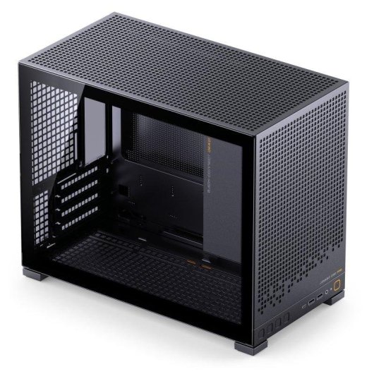 Torre Jonsbo D32 Pro Vidro Temperado Preto Compacta Gaming RGB