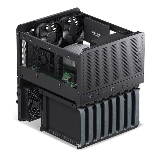 Case PC Jonsbo N3 Nero Mini Tower ITX Alluminio SFX