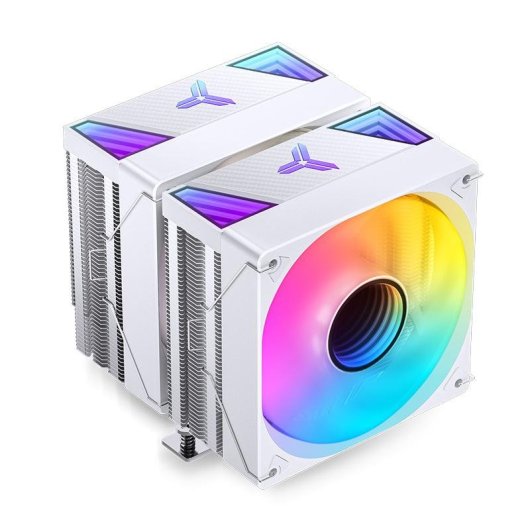 Refrigeración Aire Jonsbo Socket Intel LGA 115X/1200/1700/1851 AMD AM4/AM5 CR-3000 ARGB Blanco 2x120mm LED RGB