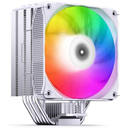 Refrigeración Aire Jonsbo Socket LGA 115X/1200/1700 AM4/AM5 120mm PISA A5 ARGB Blanco