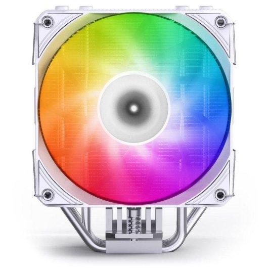 Refrigeración Aire Jonsbo Socket LGA 115X/1200/1700 AM4/AM5 120mm PISA A5 ARGB Blanco