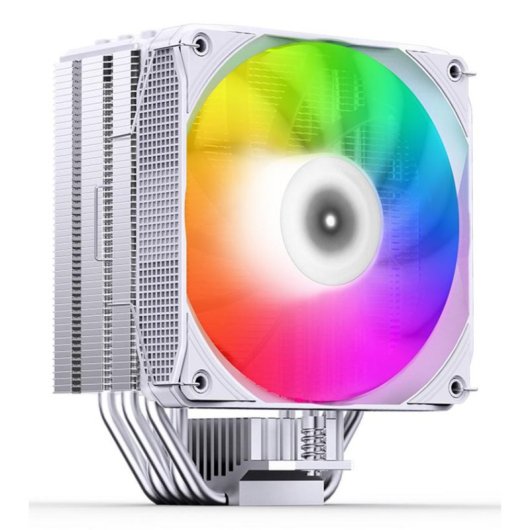 Refrigeración Aire Jonsbo Socket LGA 115X/1200/1700 AM4/AM5 120mm PISA A5 ARGB Blanco