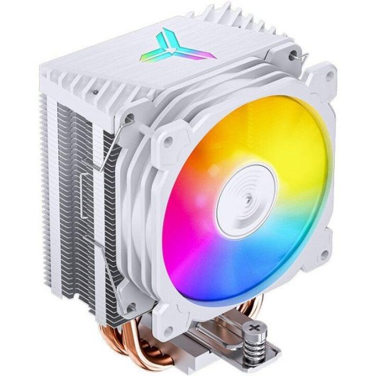 Refrigeración Aire Jonsbo Socket Intel LGA 115X/1200/1700 AMD AM4/AM5 92mm CR-1400E ARGB Blanco