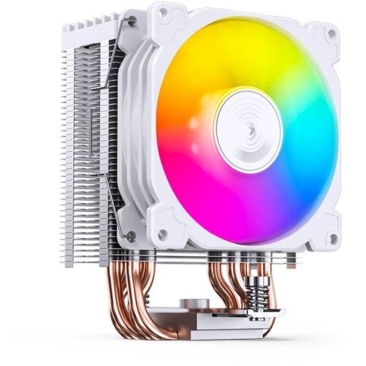 Refrigeración Aire Jonsbo Socket Intel LGA 115X/1200/1700 AMD AM4/AM5 92mm CR-1400E ARGB Blanco