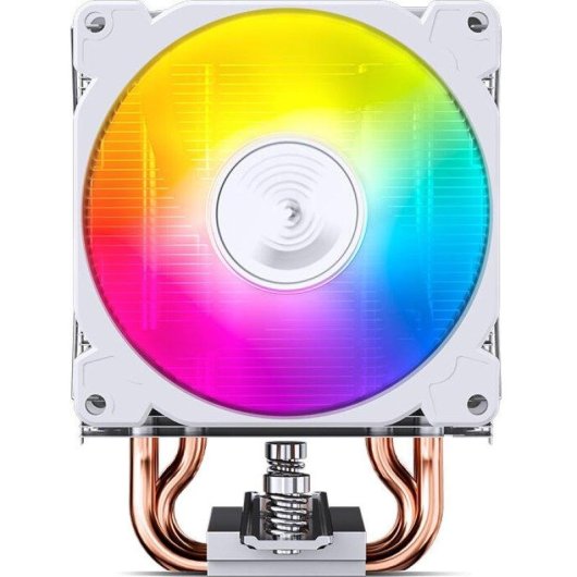 Refrigeración Aire Jonsbo Socket Intel LGA 115X/1200/1700 AMD AM4/AM5 92mm CR-1400E ARGB Blanco