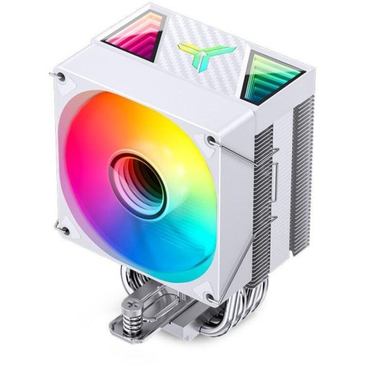 Refrigeración Aire Jonsbo Socket Intel LGA 115X/1200/1700 AMD AM4/AM5 92mm CR-1400 V2 ARGB Blanco