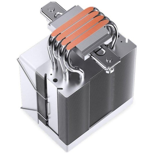 Refrigeración Aire Jonsbo Socket Intel LGA 115X/1200/1700 AMD AM4/AM5 92mm CR-1400 V2 ARGB Blanco