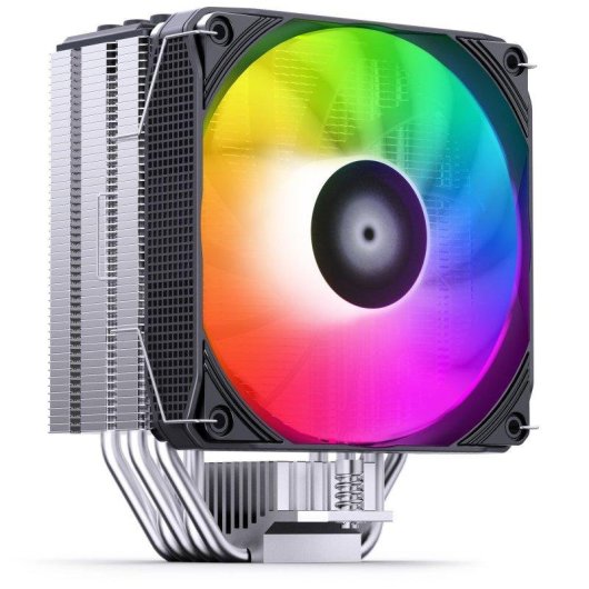 Refrigeración Aire Jonsbo Socket Intel LGA 115X/1200/1700 AMD AM4/AM5 120mm Pisa A5 ARGB Gris