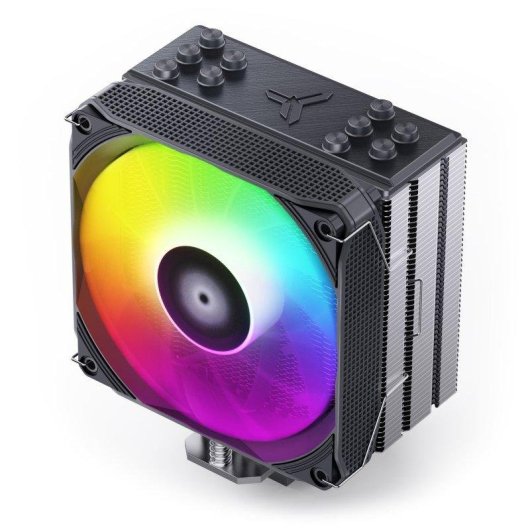 Refrigeración Aire Jonsbo Socket Intel LGA 115X/1200/1700 AMD AM4/AM5 120mm Pisa A5 ARGB Gris