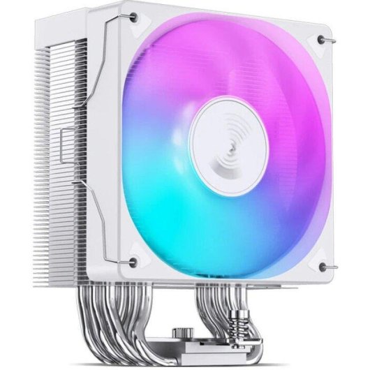 Refrigeración Aire Jonsbo Socket Intel LGA 115X/1200/1700/1851 AMD AM4/AM5 120mm CR-1000 MAX ARGB Blanco