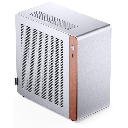 Caixa Jonsbo N10 Cinza Mini-ITX Alumínio 4,5L 4xSSD 2xVentoinhas