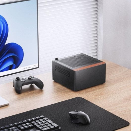 Caixa Jonsbo N10 Preta Mini-ITX Alumínio 4,5L Ventoinhas SSD