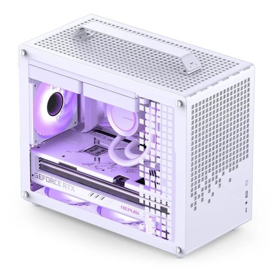 Case PC Jonsbo Z20 Bianco Mini Tower Vetro Temperato Micro ATX