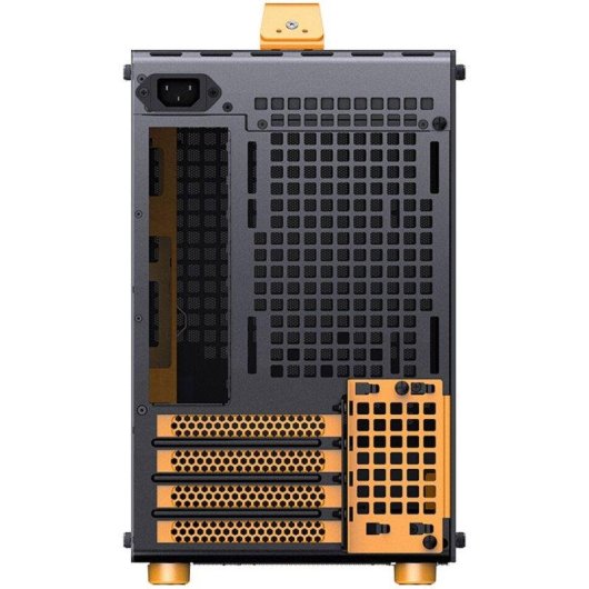 Case Jonsbo Z20 Nero Arancione Mini Tower Micro ATX Vetro Temperato
