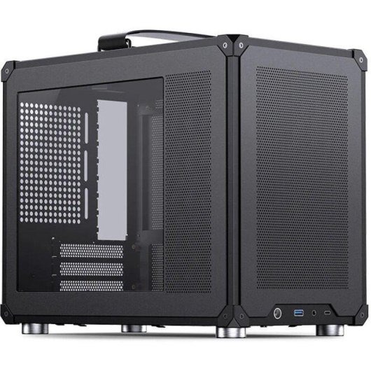 Torre Micro-ATX Jonsbo C6 Max Preto compatível GPU 335 mm