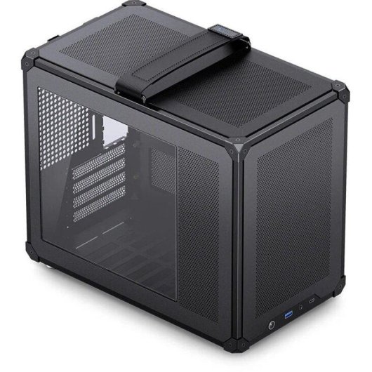 Torre Micro-ATX Jonsbo C6 Max Preto compatível GPU 335 mm