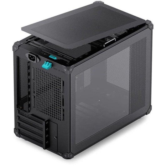 Torre Micro-ATX Jonsbo C6 Max Preto compatível GPU 335 mm